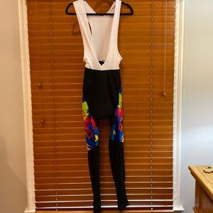 BXIO breathable cycling suit with cushioned pad for comfort size M